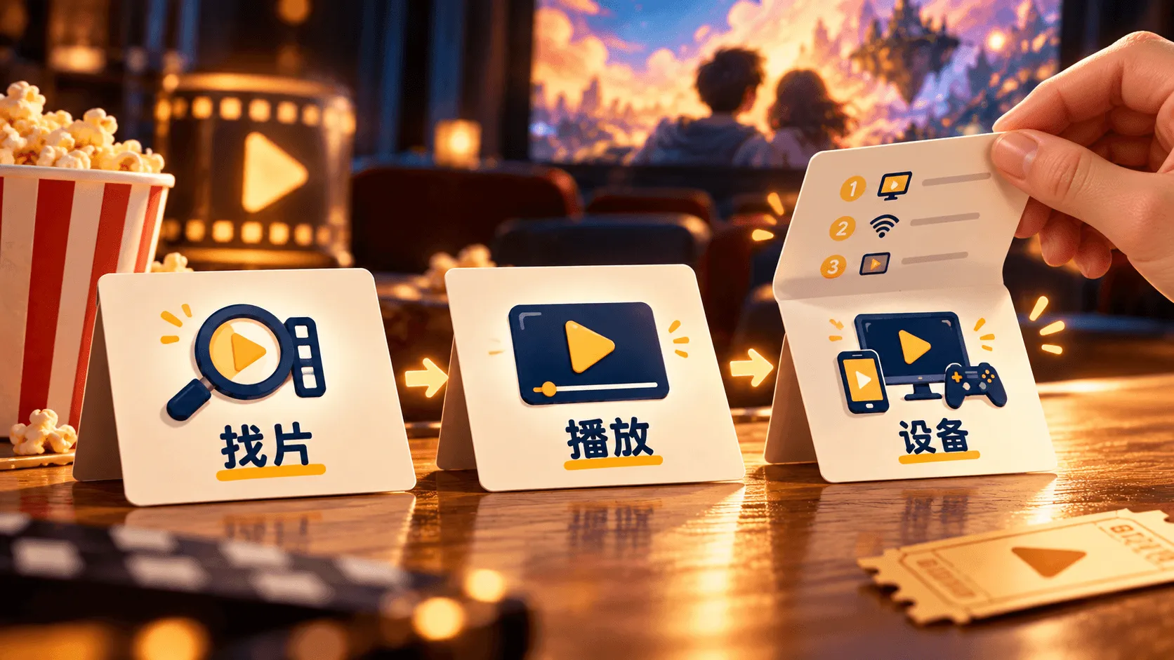 观看疑难问题的主题画面